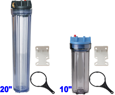 filtro per acqua disponibile in diverse misure e gradi di filtrazione